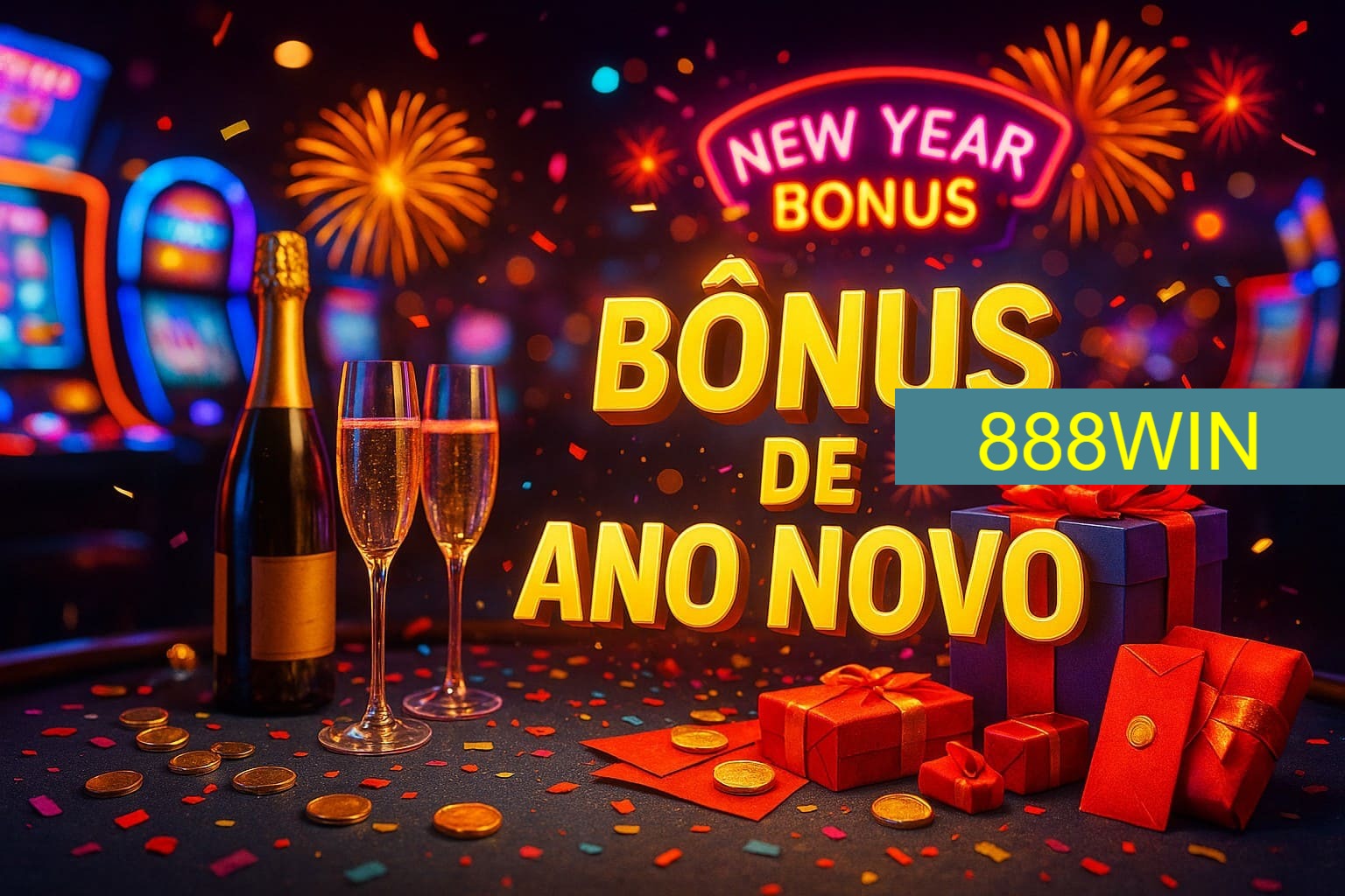 Promoções de Ano Novo no 888WIN